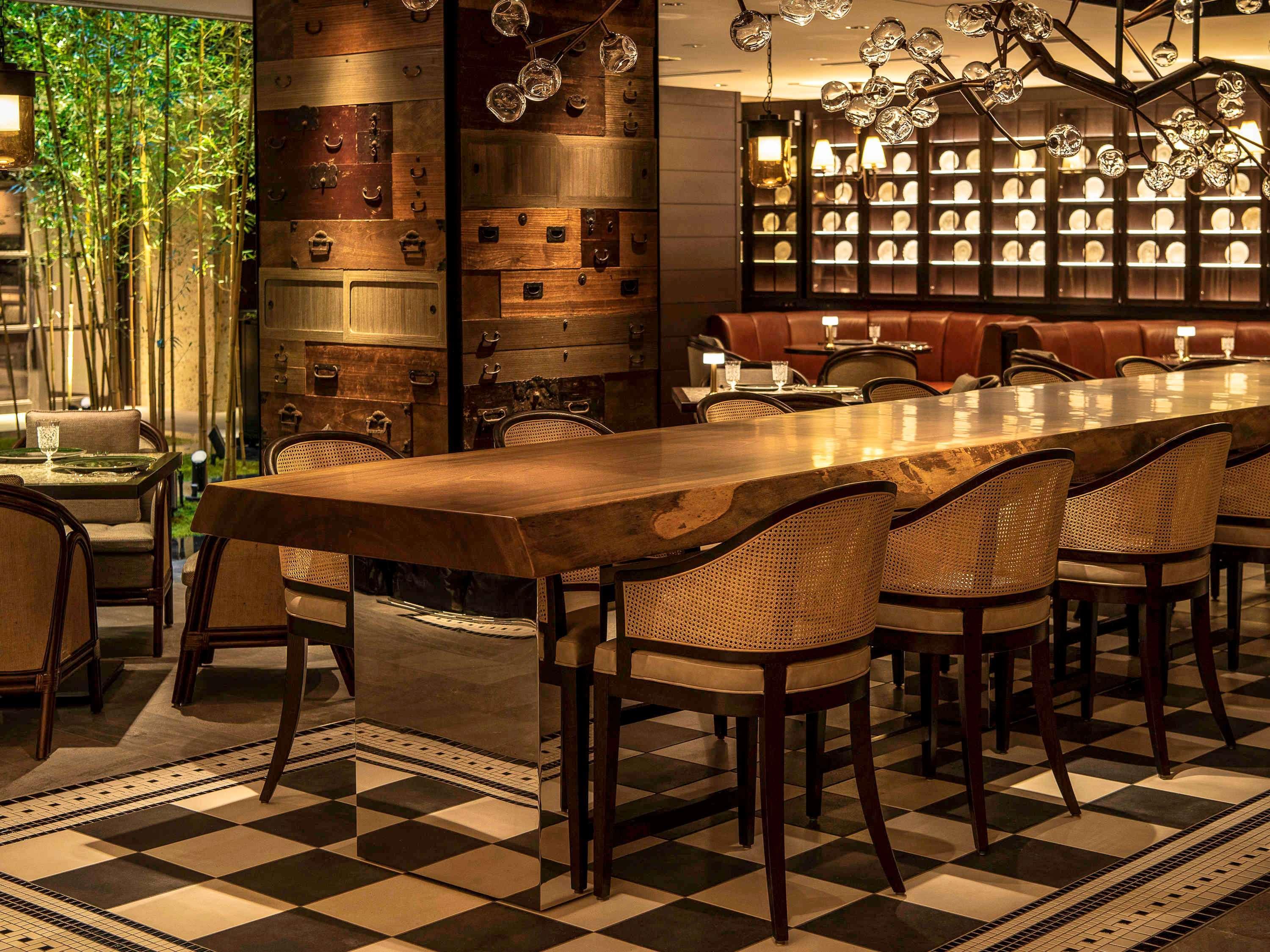 Hotel Dhawa Yura Kyoto - Banyan Group Exteriér fotografie Interior of the restaurant